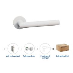 Skantrae Sluitwerkpakket 2010 Orbit toilet WIT