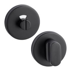 Weekamp toiletgarnituur black rond